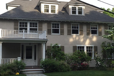 Inspiration for a victorian exterior home remodel in Boston