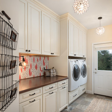 Light and Airy Laundry Room