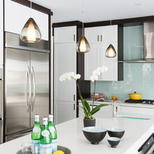 Back splash in kitchen