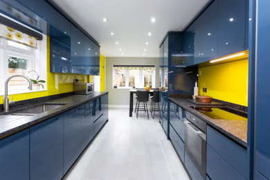 Modern kitchen in Kent.