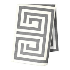 Santorini Ash Grey 2-Piece Kitchen Towel Set