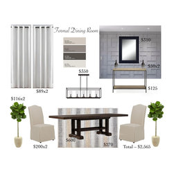 Dining room Design Board - Products