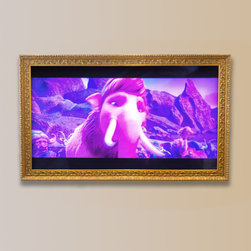 Venice 85" Slip-On TV Frame - Home Electronics