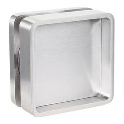MWE - Flush Pulls for Glass Doors - Cabinet And Drawer Handle Pulls