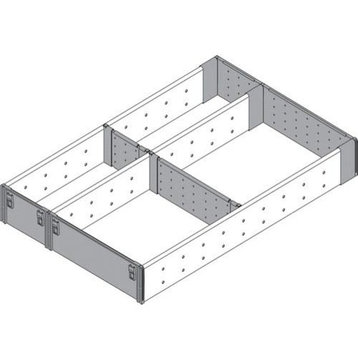 Blum ZHI.533FI3A TANDEM ORGA-LINE Wide Drawer Utensil Set for - Nickel