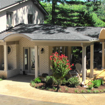 Rear Entry and Covered Patio
