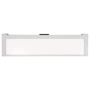 WAC Lighting LINE PRO 18"LED Edge Lit Task Light 3000K So' White in White