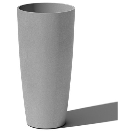 Veradek Pure Series Selena 28" Planter, Gray, 28 in. - One Pack