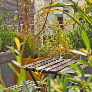 Une terrasse à intimiser