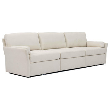 Catarina Cream Sofa - Cream