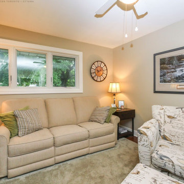Stylish Den with New Windows - Renewal by Andersen Greater Toronto & Ottawa