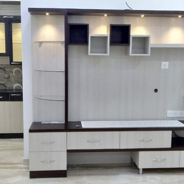 Tv Showcase Interior Design Ideas | Bizzoppo Interiors