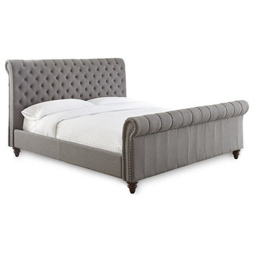 Swanson Bed, Gray, King