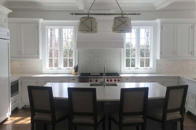 Example of a kitchen design in New York