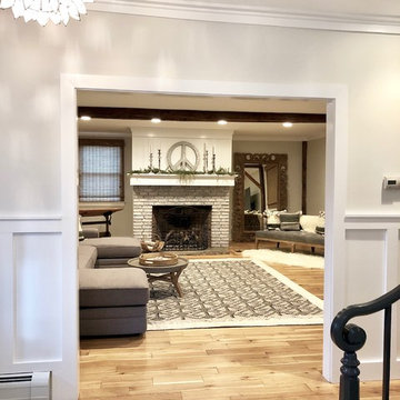 Morey Road Family Room, Stairs, Hallways