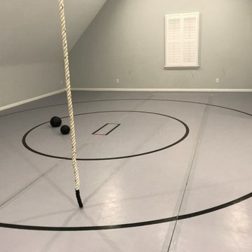 Kids Upstairs Playroom Wrestling Mat