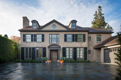 Transitional exterior home photo in Seattle