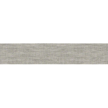 Tektile Lineart Gray Matte Bullnose, 3"x24", Set of 10
