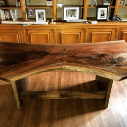Walnut Desk - Desks And Hutches