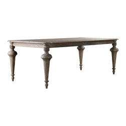 Great Spindle Rectangular Dining Table - Dining Tables