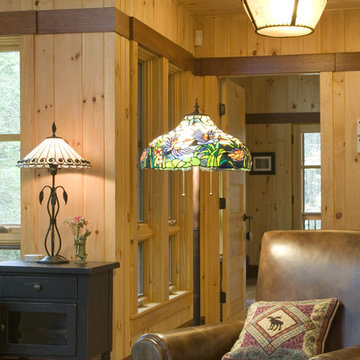 Unique Hybrid of Conventional, Timber and Log Framed Home
