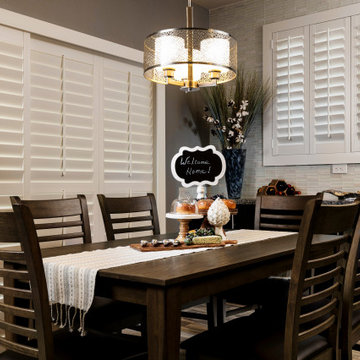 Sliding Door Plantation Shutters