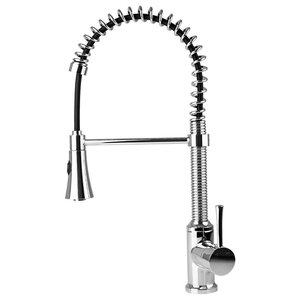 Residential Spring Coil Kitchen Faucet Cone Spray Head ...