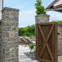 Garden gate entry