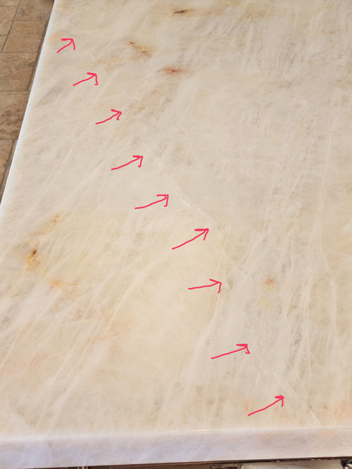 Crack in Cristallo Quartzite???