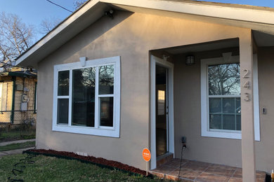 Inspiration for an exterior home remodel in Austin