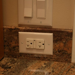 Artisan Custom Switch Plates - Vanity Tops And Side Splashes