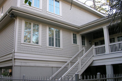 Example of a classic exterior home design in Other