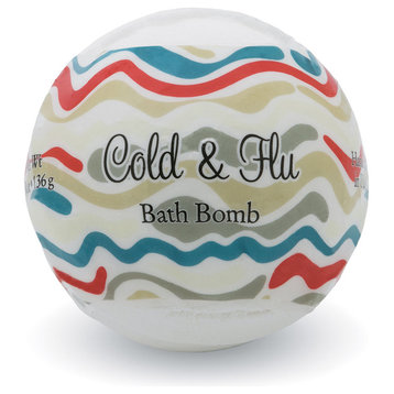 Essential Oil Bath Bombs, Cold and Flu Bath Bomb