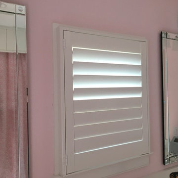 Bathroom Plantation Shutters