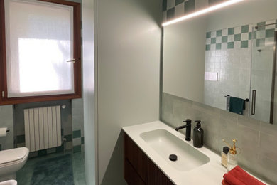 Foto di una stanza da bagno boho chic