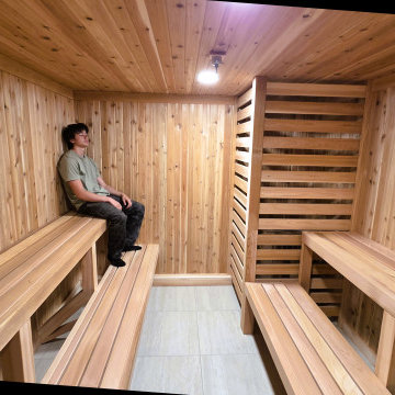 Sporthèque Men's Sauna