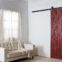 Rustica Hardware - Vertical Rip Top Barn Door - Interior Doors