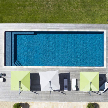 Piscine enterrée 17x6m - Ancienne Orangerie