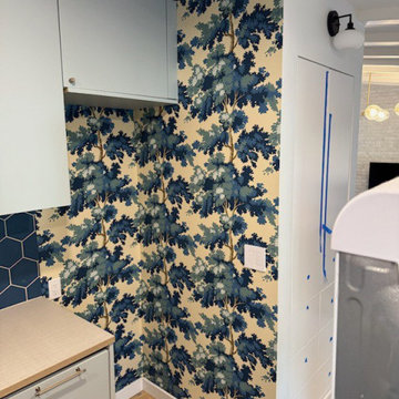 Kitchen Wallpaper Installation – Pacific Beach & Mission, CA