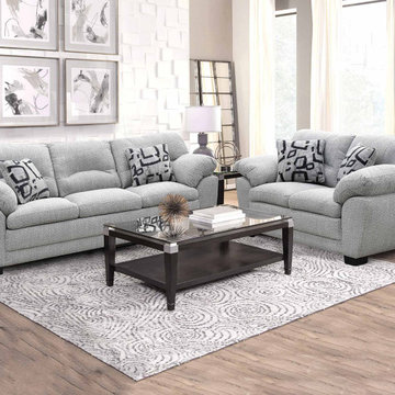 Terra Grey Sofa & Loveseat