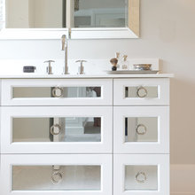 Mirror Front Drawers
