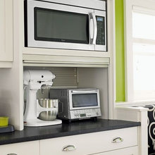 Appliance garage/microwave
