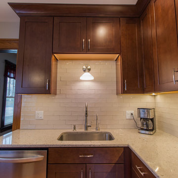 Project 2971-1 Traditional Kitchen Remodel Chimney Removal