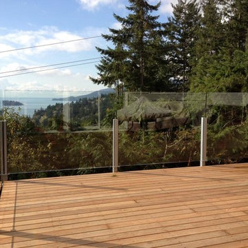 Exterior Glass Railings