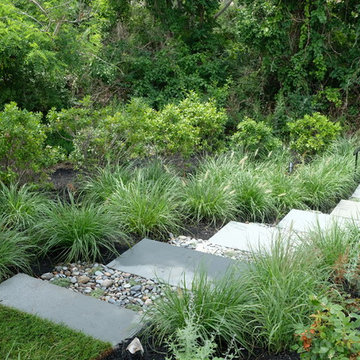Modern Oceanfront Landscape - Cohasset