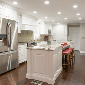 Groton Traditional White Kitchen