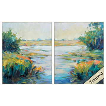 Marsh Colors Wall Art, 2-Piece Set