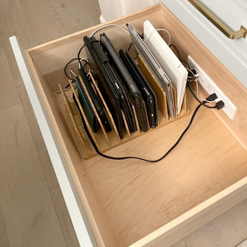 Kitchen In-Drawer Charging Outlets