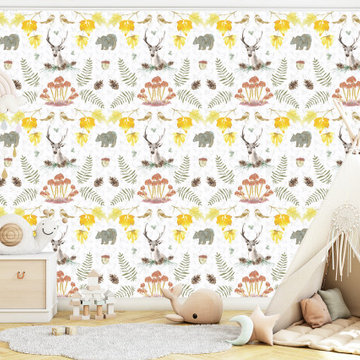 Woodland Animal Kids Room