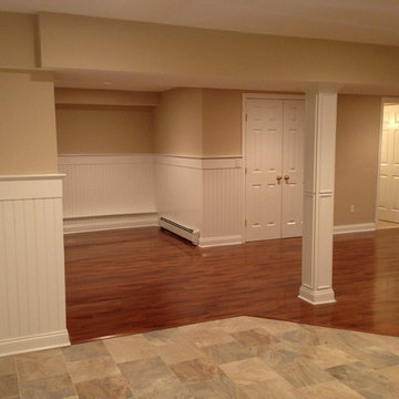Transitional Basement in Ridgefield, CT